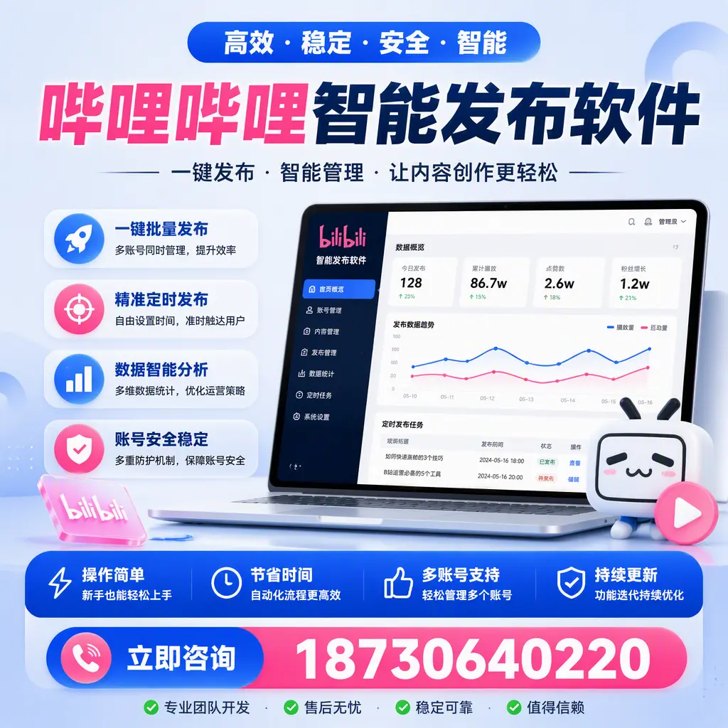 如何在 济南 制定有效的哔哩哔哩智能发布策略